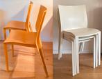 Philippe Starck Slick Slick design stoel wit / oranje, Kunststof, Overige kleuren, Design, Ophalen of Verzenden