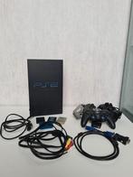 Sony Playstation 2 + Games, Spelcomputers en Games, Spelcomputers | Sony PlayStation 2, Ophalen, Gebruikt, Met games, Met 3 controllers of meer