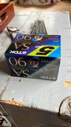 TDK SA90 cassette bandjes nieuw en geseald, 2 t/m 25 bandjes, Overige genres, Ophalen of Verzenden, Nieuw in verpakking