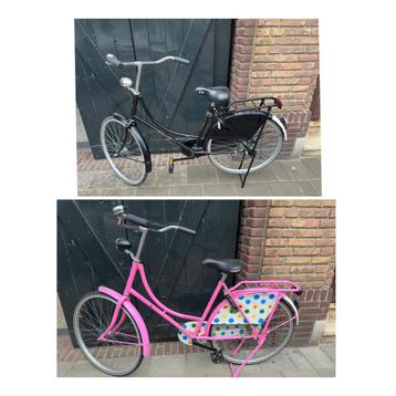 2 MEISJES OMAFIETSEN( 26 inch - framemaat 50 cm.)NIEUWSTAAT beschikbaar voor biedingen