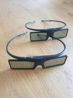 2 x Samsung 3D bril met batterijen, Ophalen of Verzenden, Zo goed als nieuw