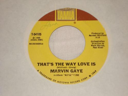 Marvin Gaye    thats  the way love is  usa   Orgineel, Cd's en Dvd's, Vinyl Singles, Zo goed als nieuw, Single, R&B en Soul, Ophalen of Verzenden