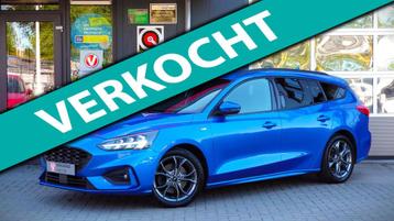 Ford Focus Wagon 1.0 EcoB. Hybrid ST Line NAP DAB+/Navi/Cam beschikbaar voor biedingen