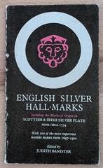 Boek English silver hallmarks - Judith Banister, Antiek en Kunst, Antiek | Goud en Zilver, Ophalen of Verzenden, Zilver