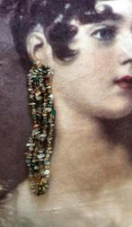 Ketting met halfedelsteentjes, Sieraden, Tassen en Uiterlijk, Kettingen, Ophalen of Verzenden, Zo goed als nieuw, Overige kleuren