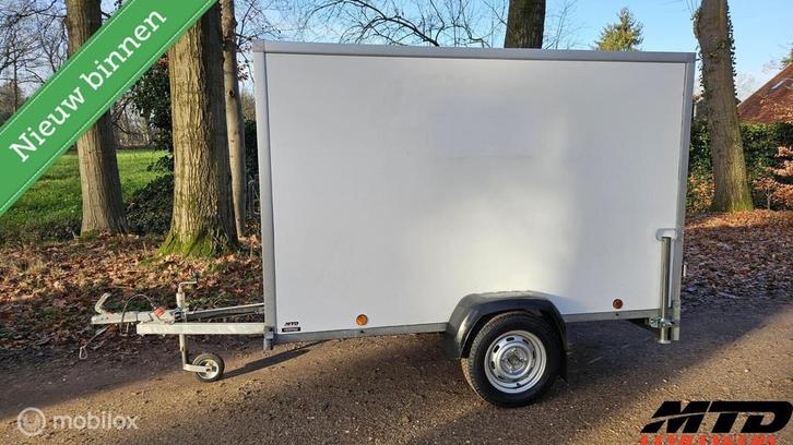 Power Trailer gesloten aanhanger 750kg, Auto diversen, Aanhangers en Bagagewagens, Gebruikt
