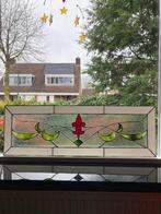 Tiffany raam, Ophalen, 80 tot 120 cm, Zo goed als nieuw, Glasplaat