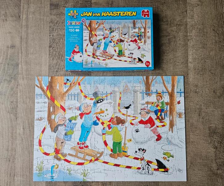 Jan van Haasteren Junior puzzel - 150 stukjes, Kinderen en Baby's, Speelgoed | Kinderpuzzels, Zo goed als nieuw, 4 tot 6 jaar