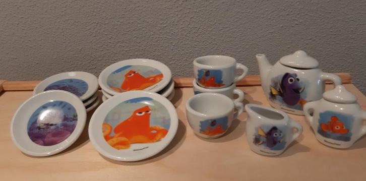 Serviesje (klein formaat) Finding Dory, Kinderen en Baby's, Speelgoed | Educatief en Creatief, Gebruikt, Ophalen of Verzenden