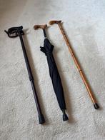 Wandelstok - gastrock carbon, gastrock paraplu, Ophalen of Verzenden, Zo goed als nieuw