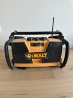 DeWalt Bouwradio - Gebruikt, Audio, Tv en Foto, Radio's, Ophalen of Verzenden, Gebruikt, Overige typen