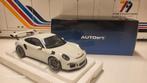 AUTOart Porsche 911 991.2 GT3 RS White SCHADE, Gebruikt, Auto, Autoart, Ophalen of Verzenden