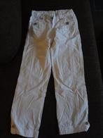 Broek maat 158, wit. Lange broek. Zomerbroek, Ophalen of Verzenden, Zo goed als nieuw, Meisje, Broek