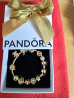 Pandora armband   gouden  Shine bedels  zie foto's, Nieuw, Goud, Ophalen of Verzenden