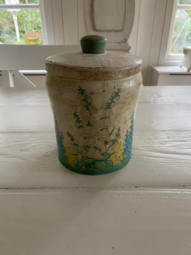 Antiek Engels blik, Antiek en Kunst, Curiosa en Brocante, Ophalen of Verzenden