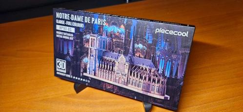 Notre Dame 3D metalen puzzel - Piececool - nieuw in de doos, Hobby en Vrije tijd, Denksport en Puzzels, Nieuw, Rubik's of 3D-puzzel