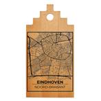 Borrelplank met Plattegrond 39x20 cm | Eindhoven, Huis en Inrichting, Ophalen of Verzenden, Nieuw