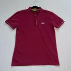 Hugo Boss Polo Shirt - Maat S - Bordeau, Paars, Ophalen of Verzenden, Zo goed als nieuw, Hugo Boss