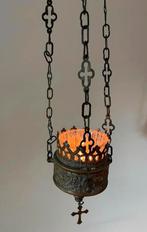 Antiek Tabernakel / gods lamp, Antiek en Kunst, Ophalen of Verzenden, Koper of Brons