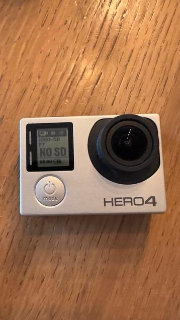 GoPro Hero4 Silver als nieuw 