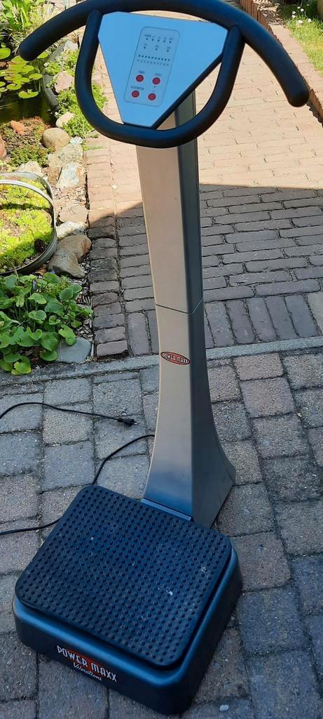 Power Maxx trilplaat.  Zgan werkt 100 %, Sport en Fitness, Fitnessapparatuur, Zo goed als nieuw, Trilplaat, Ophalen