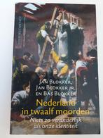 Nederland in twaalf moorden - Jan Blokker, Ophalen of Verzenden, Gelezen, Jan Blokker
