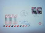 NL Nederland FDC 138 700 jr Amsterdam 1975, Postzegels en Munten, Postzegels | Eerstedagenveloppen, Verzenden, Beschreven, Nederland