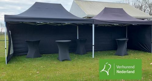 TENT 3X9MTR INCLUSIEF ZIJWANDEN EN OP/AFBOUW € 90,=, Tuin en Terras, Partytenten, Zo goed als nieuw, Partytent, Minder dan 4 meter