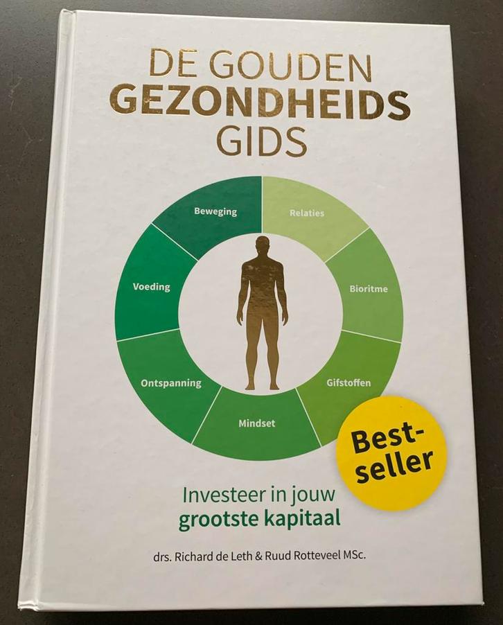 De Gouden Gezondheids Gids - Drs. Richard de Leth, Boeken, Gezondheid, Dieet en Voeding, Nieuw, Gezondheid en Conditie, Ophalen of Verzenden
