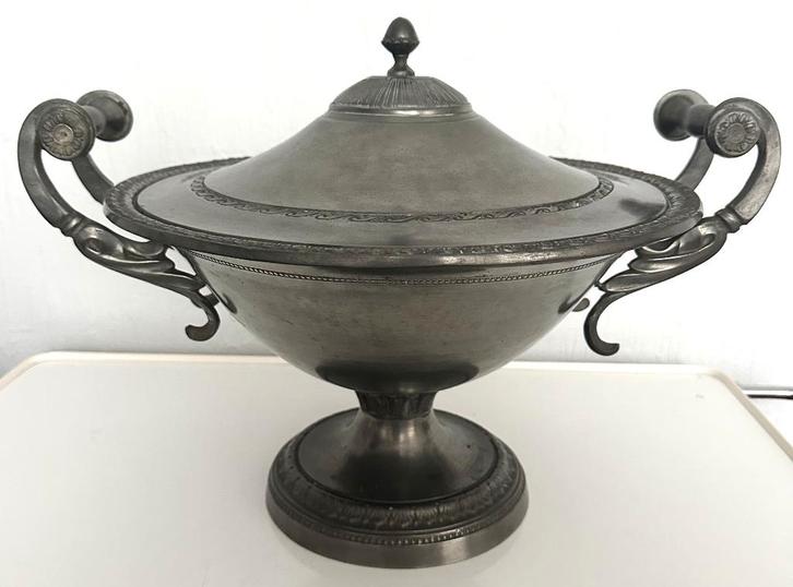 Tinnen kom, Antiek en Kunst, Antiek | Tin, Ophalen of Verzenden