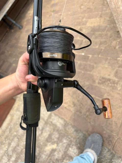Fox karperhengels, Watersport en Boten, Hengelsport | Karpervissen, Zo goed als nieuw, Complete set, Ophalen