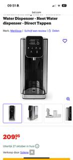 Heetwater Dispenser - Direct Warm Water!, 1 tot 2 liter, Ophalen of Verzenden, Nieuw, Rvs