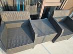 Lidl Loungeset - Gratis Af te Halen, Gebruikt, Bijzettafel, Loungeset, Wicker