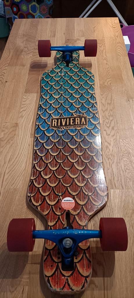 Mooie Riviera Sea Snake Drop through. Longboard, Sport en Fitness, Skateboarden, Zo goed als nieuw, Longboard, Ophalen of Verzenden