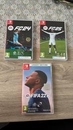 Nintendo Switch Spellen: FC25, FC24 Fifa 22, Spelcomputers en Games, Games | Overige, Online, Gebruikt, 1 speler, Ophalen of Verzenden
