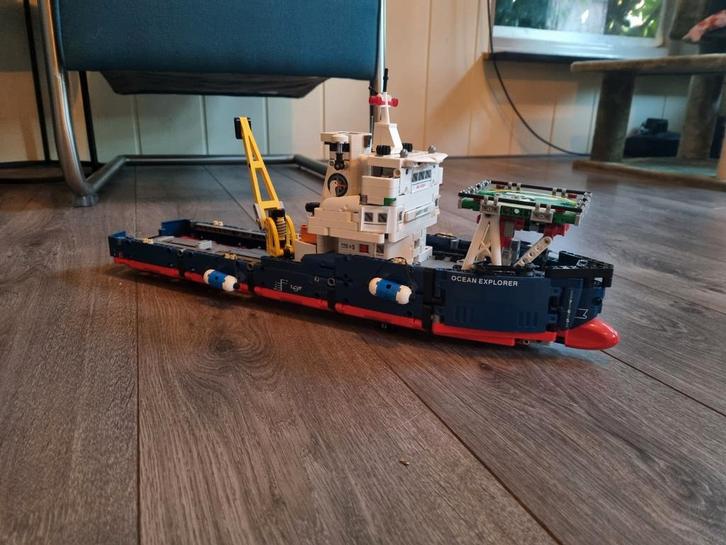 Grote Lego Technic Ocean Explorer boot, Kinderen en Baby's, Speelgoed | Duplo en Lego, Gebruikt, Lego, Ophalen of Verzenden