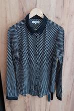 THE STING Blouse zwart wit print M🙂, Maat 38/40 (M), The Sting, Zwart, Nieuw