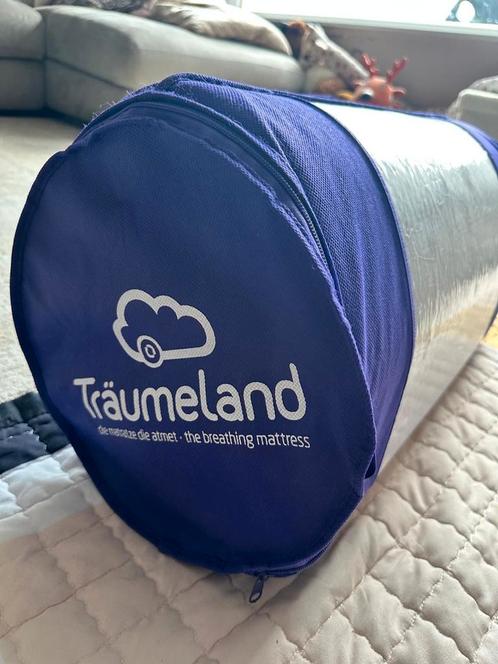 Träumeland T070509 Reisbedmatras Air, Roze, 60 x 120 Cm, Caravans en Kamperen, Slaapmatten, Zo goed als nieuw, Ophalen