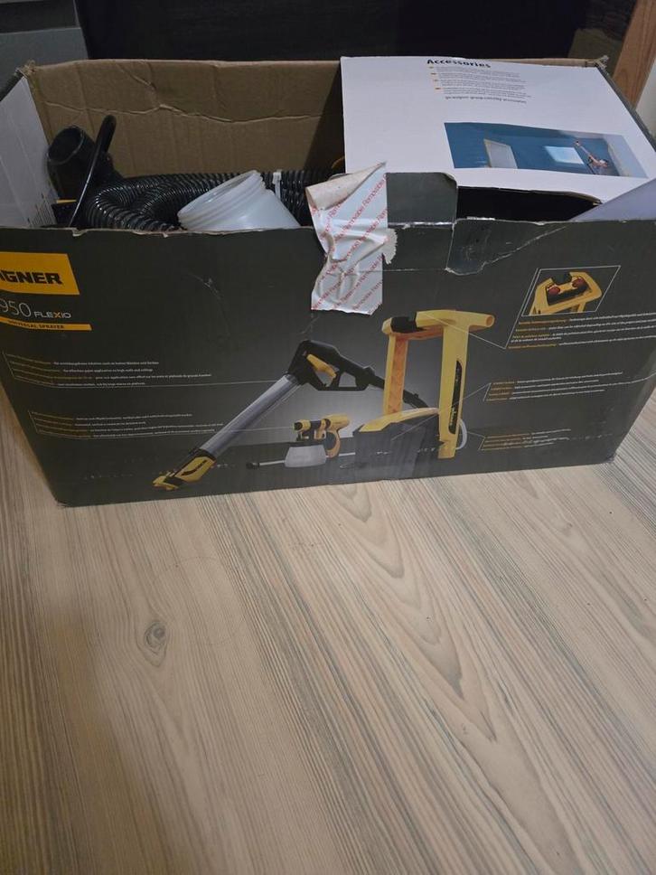 Wagner W 950 FLEXiO Verfspuitsysteem, Doe-het-zelf en Verbouw, Gereedschap | Overige machines, Gebruikt, Ophalen