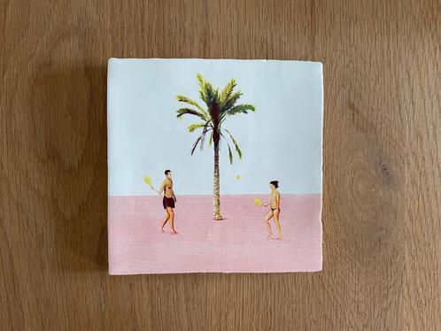 Storytiles ‘On a deserted island’ - Maat M, Huis en Inrichting, Woonaccessoires | Wanddecoraties, Nieuw, Ophalen of Verzenden