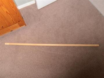 Grenen (gordijn) roede 120 x 2,5 cm beschikbaar voor biedingen