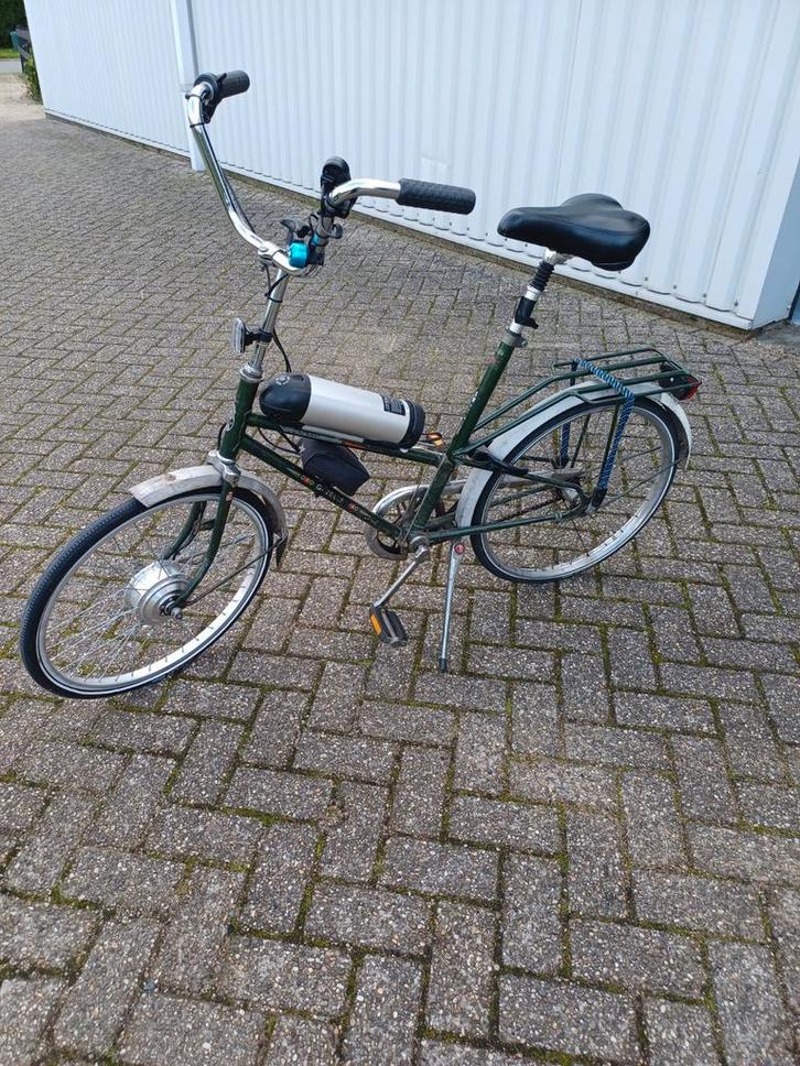 Gazelle fietsen, antiek, met elektrische ondersteuning, Fietsen en Brommers, Elektrische fietsen, Gebruikt, Gazelle, 47 tot 51 cm