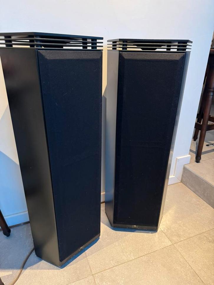 JBL hp 520 luidsprekerset, Audio, Tv en Foto, Luidsprekers, Zo goed als nieuw, Front, Rear of Stereo speakers, 120 watt of meer