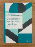 ONGEBRUIKTM. de Blois- Grondslagen van het recht:Hoofdlijnen, Overige wetenschappen, Nieuw, Ophalen of Verzenden, M. de Blois