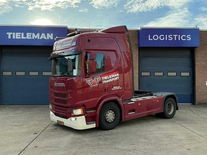 2021 Scania R450 Opleggertrekker, Auto's, Vrachtwagens, Bedrijf, Scania, Overige brandstoffen, Euro 6, Origineel Nederlands, Wit