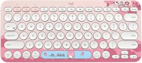 Logitech K380 - Draadloos Bluetooth Toetsenbord - My Melody, Computers en Software, Toetsenborden, Nieuw, Qwerty, Draadloos, Ergonomisch