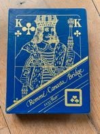 Oude Bridge Speelkaarten in Bewaarbox, Hobby en Vrije tijd, Gezelschapsspellen | Kaartspellen, Een of twee spelers, Ophalen of Verzenden