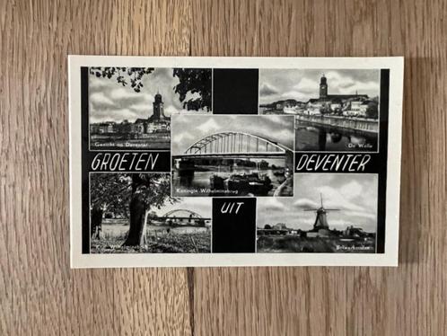 D479 Oude ansichtkaart Deventer : Groeten uit Deventer, Verzamelen, Ansichtkaarten | Nederland, Ongelopen, Overijssel, Ophalen of Verzenden