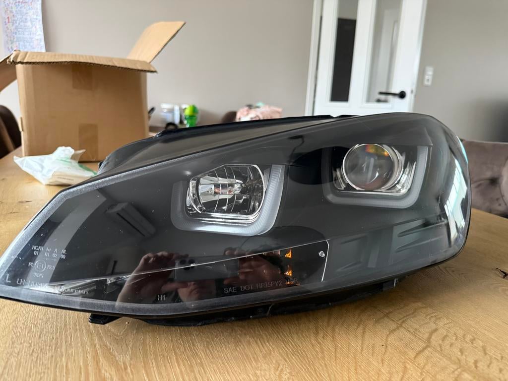Koplampen volkswagen golf 2015, Ophalen, Gebruikt, Volkswagen