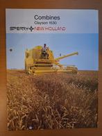 Folder Combines Clayson 1530 Sperry New Holland, Ophalen of Verzenden, Gelezen, Tractor en Landbouw